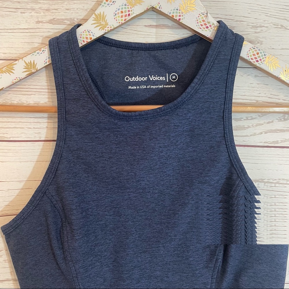 Outdoor Voices Athena Navy Crop Top - Picture 4 of 4
